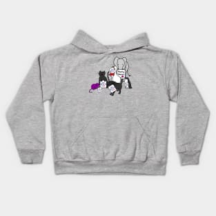 Animals with Biden Harris Campaign Signs Kids Hoodie